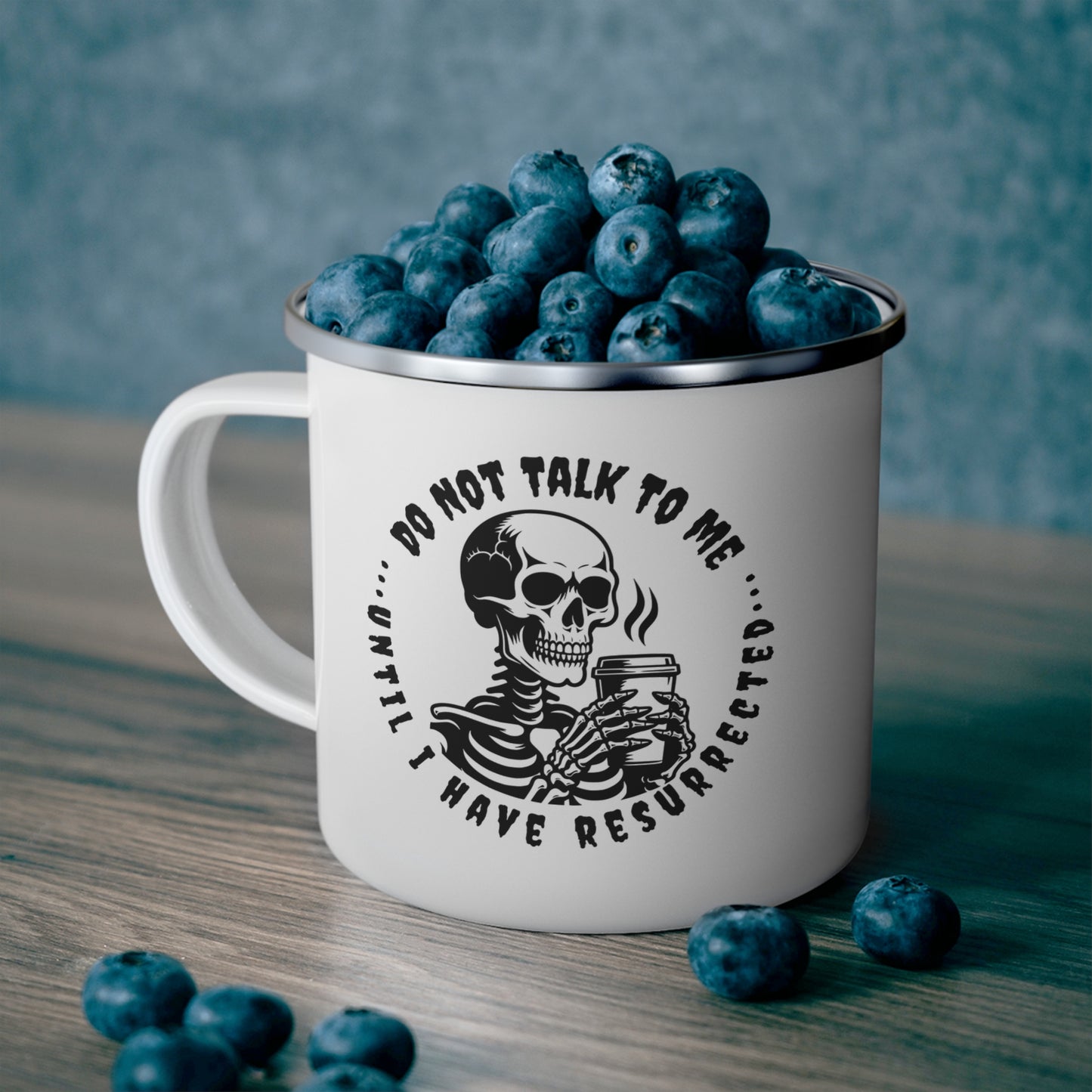 Resurrected Enamel Mug