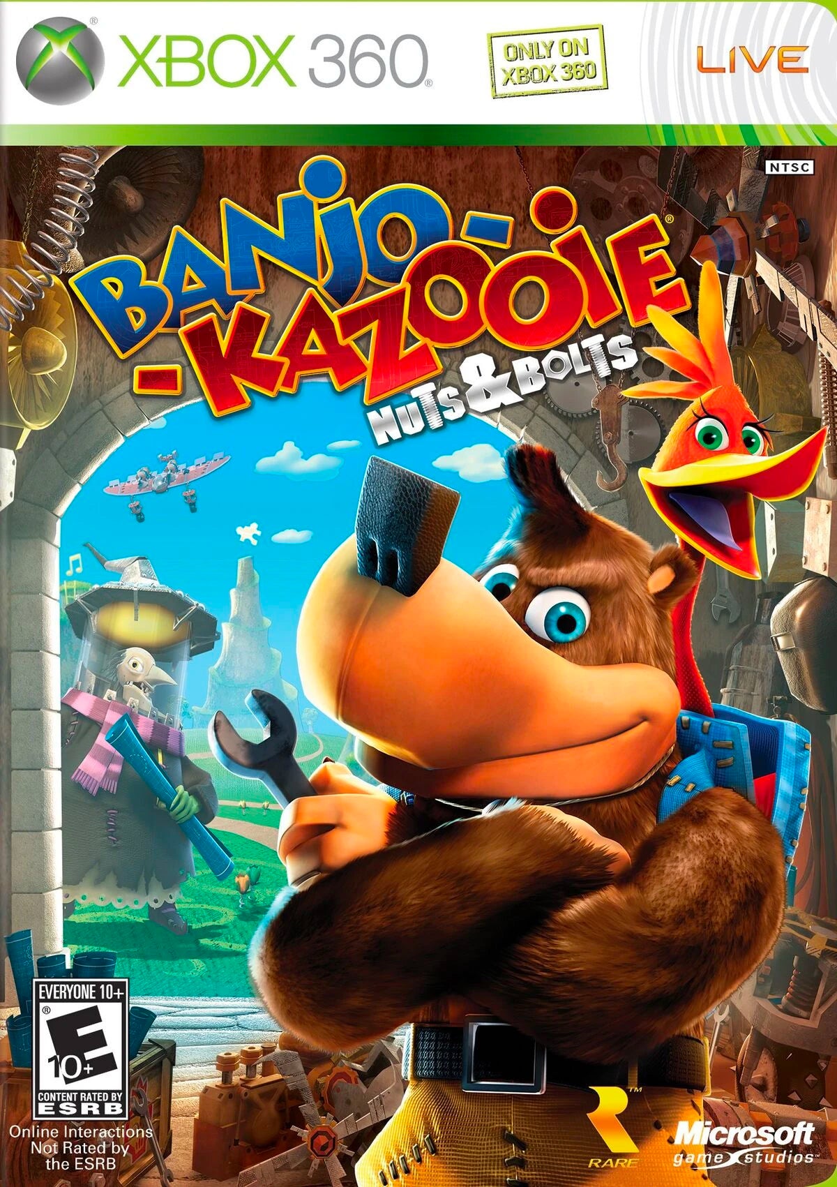 Banjo-Kazooie: Nuts & Bolts (Xbox 360, Platinum Hits, Disc Only)