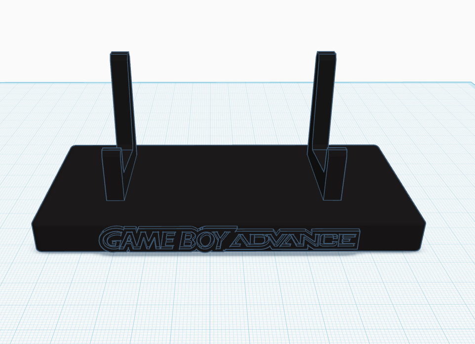 Game Boy Advance Display Stand