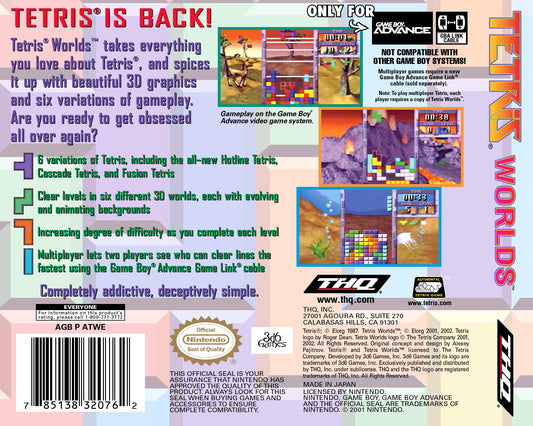Tetris Worlds (Game Boy Advance, Cartridge Only)