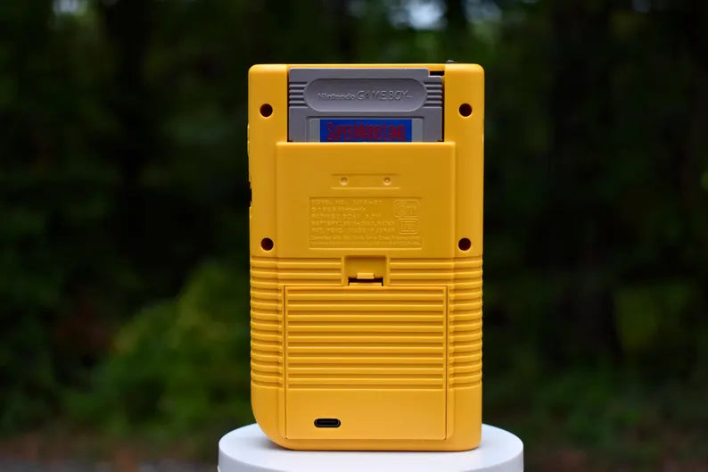 Custom Game Boy DMG: Yellow Edition