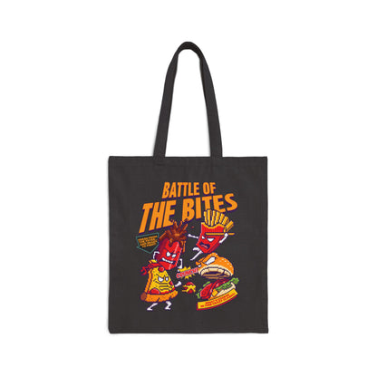 Battle of the Bites Tote Bag