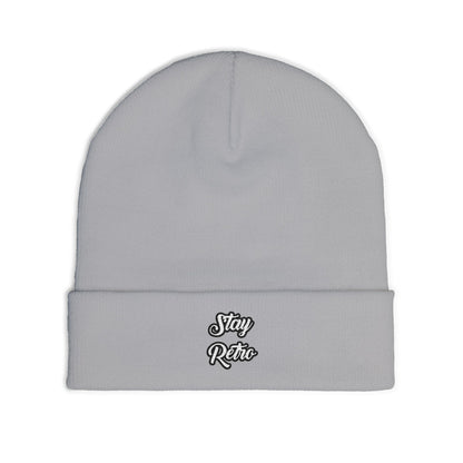 Stay Retro Embroidered Beanie