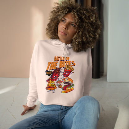 Battle of the Bites Cropped Hoodie
