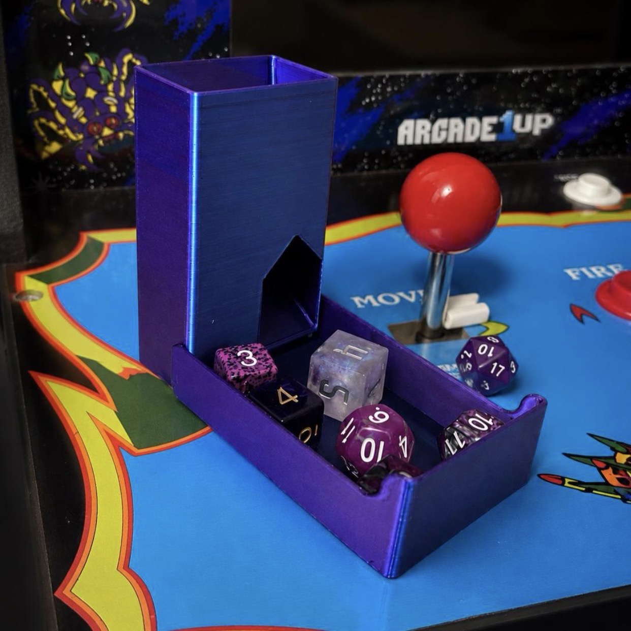 Portable Dice Tower & Tray