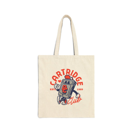 Cartridge Club Cotton Canvas Tote Bag