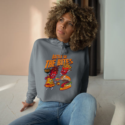 Battle of the Bites Cropped Hoodie