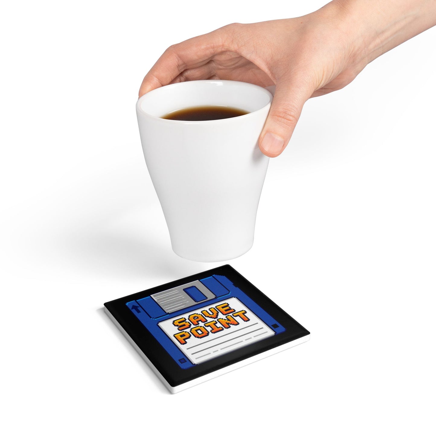 Save Point Floppy Disk Coaster