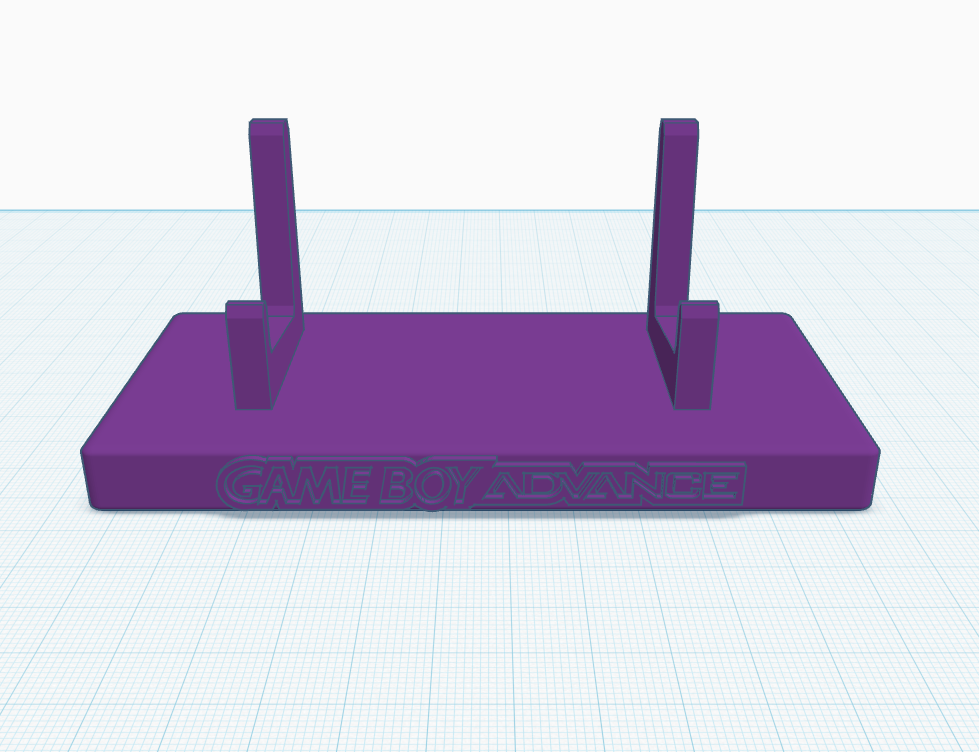 Game Boy Advance Display Stand