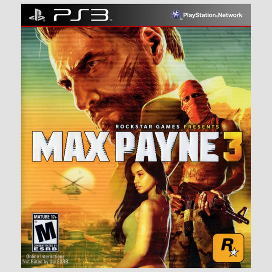 Max Payne 3 (PlayStation 3, CIB)