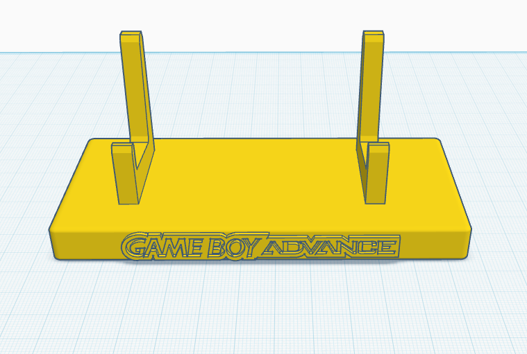 Game Boy Advance Display Stand