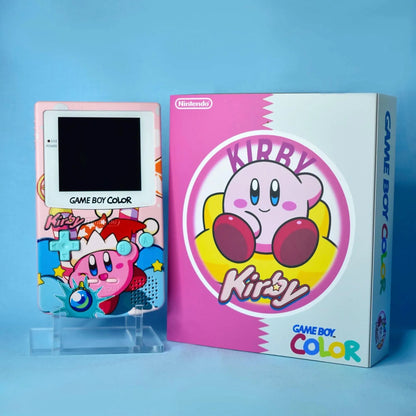 Custom Game Boy Color: Kirby Dreamland Edition
