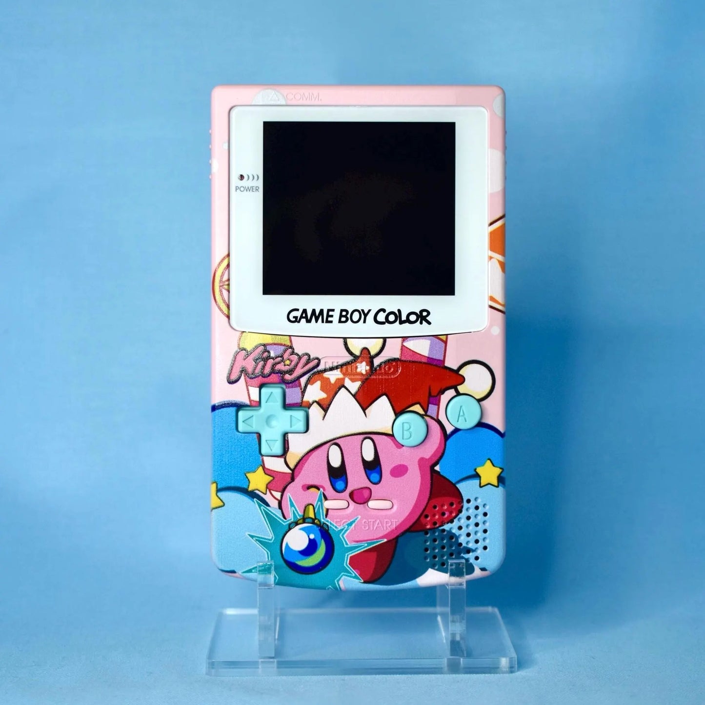 Custom Game Boy Color: Kirby Dreamland Edition