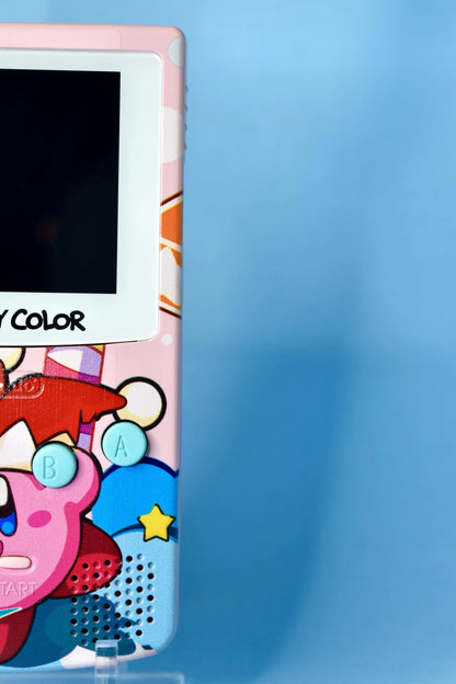 Custom Game Boy Color: Kirby Dreamland Edition