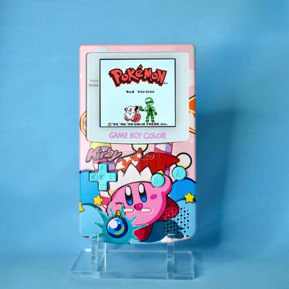 Custom Game Boy Color: Kirby Dreamland Edition