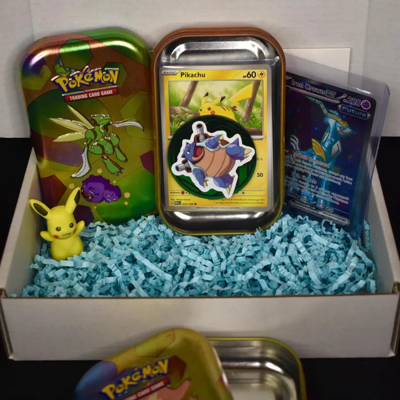 Pokémon Mini Tin with Cards, Coin & Guaranteed Hit